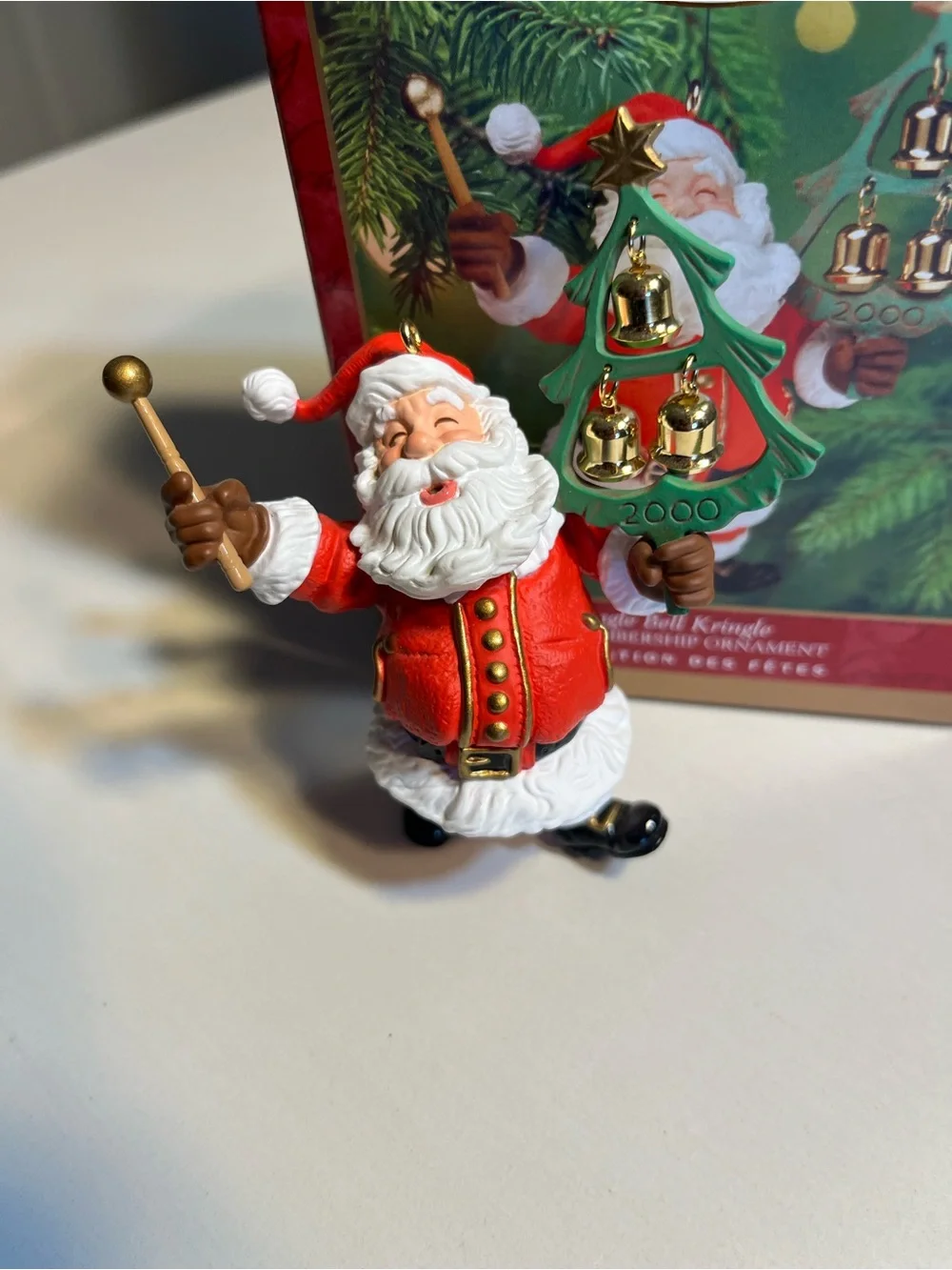 Hallmark 2000 Jingle Bell Kringle Christmas Ornament